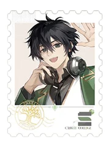 路明非-觅星社快闪校服系列仿邮票组合