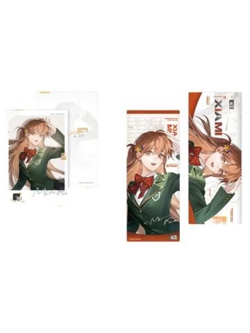 夏弥-觅星社快闪校服系列拍立得票根组合