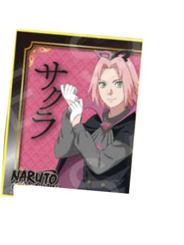 春野樱-疾风传公主咖啡联动怪盗色纸