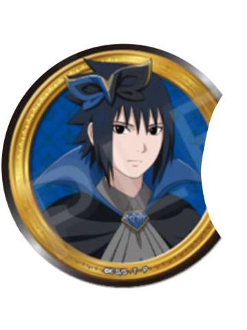 宇智波佐助-疾风传公主咖啡联动怪盗吧唧