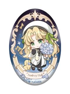 奥黛丽·霍尔-愚者唱诗班Second.系列椭圆徽章