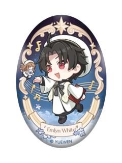 埃姆林·怀特-愚者唱诗班Second.系列椭圆徽章