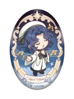 阿尔杰·威尔逊-愚者唱诗班Second.系列椭圆徽章