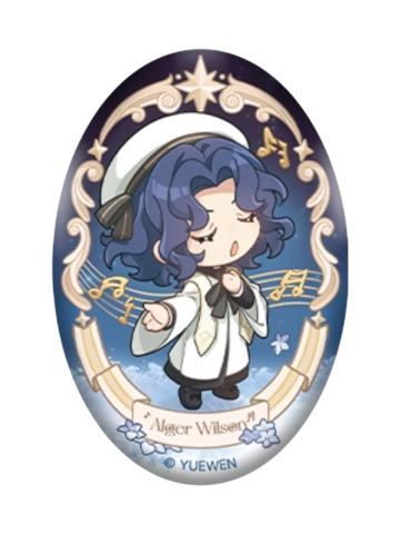 阿尔杰·威尔逊-愚者唱诗班Second.系列椭圆徽章