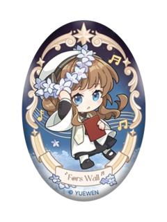 佛尔思·沃尔-愚者唱诗班Second.系列椭圆徽章