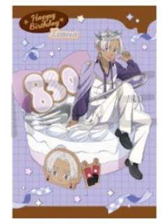 黑川伊佐那-AGF2025 tapioca联动特典明信片