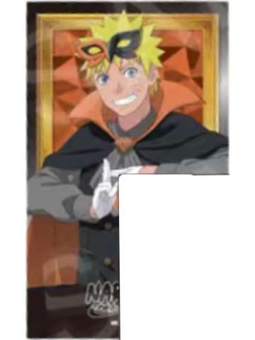 漩涡鸣人-疾风传公主咖啡联动怪盗贴纸