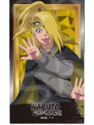 迪达拉-疾风传公主咖啡联动怪盗贴纸