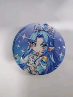 看东方满赠水帝第二弹Q版徽章-默水玲珑附赠周边