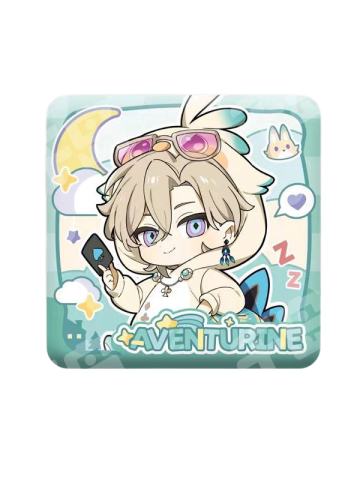 砂金-男生宿舍系列Q版方形徽章