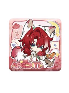 银枝-男生宿舍系列Q版方形徽章