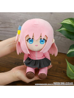 后藤一里B-动动脑袋坐姿玩偶-资料图