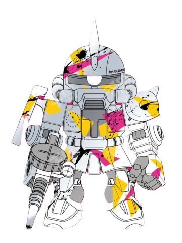 QMSV XX x PHANTACI ZAKU II PHANTACI Ver.Safari