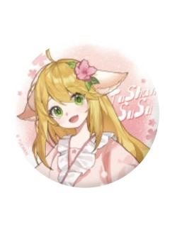 涂山苏苏(独倚系列)-栖云暖梦系列圆形徽章