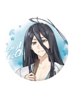 东方月初(独倚系列)-栖云暖梦系列圆形徽章