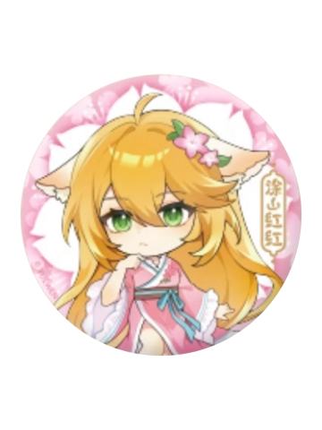 涂山红红(灵梦系列)-栖云暖梦系列圆形徽章