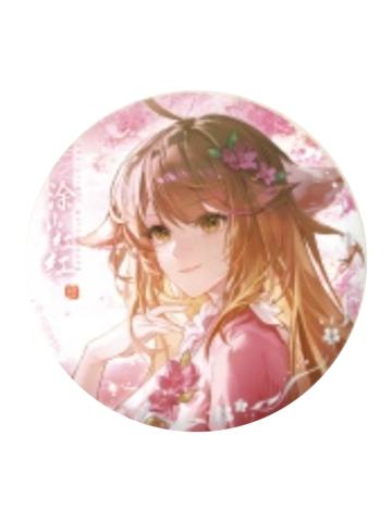 涂山红红(相思意系列)-栖云暖梦系列圆形徽章