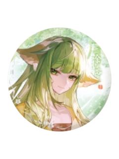 涂山容容(相思意系列)-栖云暖梦系列圆形徽章