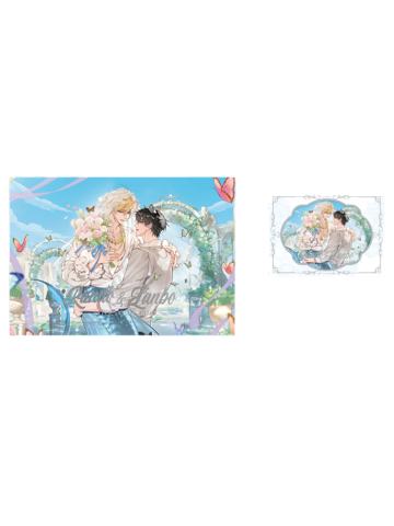 白楚年&兰波-邀请函主题明信片