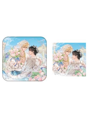 白楚年&兰波-方形徽章小卡套组