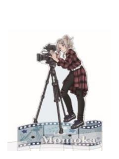 河原木桃香立牌-拍电影系列