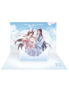 魏无羡＆蓝忘机立体明信片-今梦游园系列周边