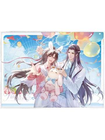 魏无羡＆蓝忘机亚克力色纸-今梦游园系列周边