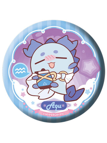 令(水瓶座)双闪徽章-星愿系列