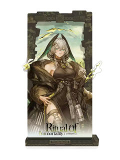 霍尔海雅亚克力流沙立牌-雪山的回响系列