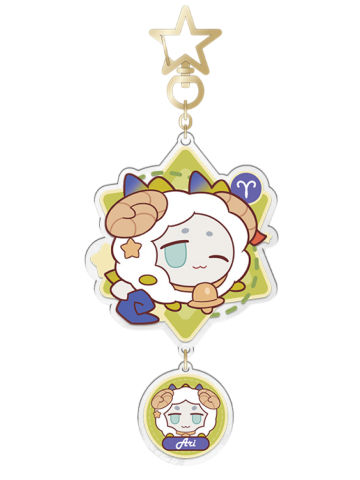 黍(白羊座)亚克力挂件-星愿系列