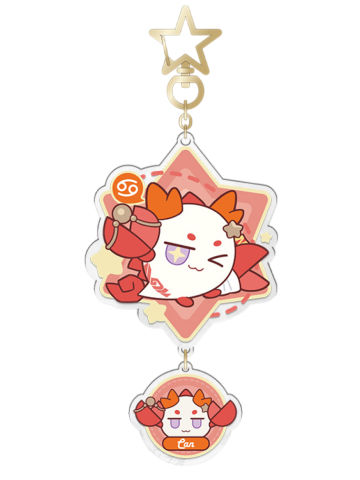 年(巨蟹座)亚克力挂件-星愿系列