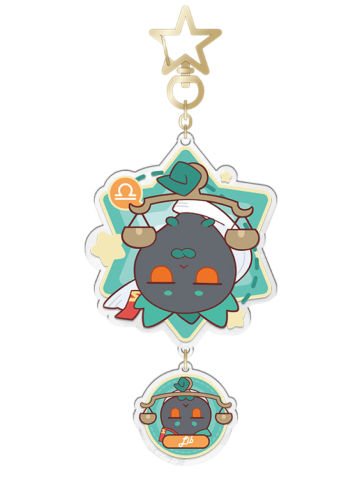 夕(天秤座)亚克力挂件-星愿系列