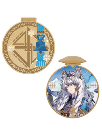 圣聆初雪双层金属徽章-雪山的回响系列