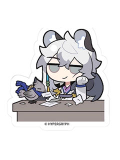 凛御银灰贴纸-雪山的回响系列