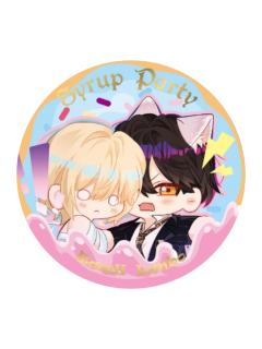 白楚年&兰波D(粒粒高糖)-粒粒心晴系列徽章