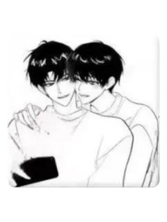 江添&盛望C-定格系列线稿吧唧