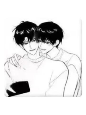 江添&盛望C-定格系列线稿吧唧