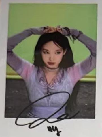 yzy上海签售1.0中签卡 脸