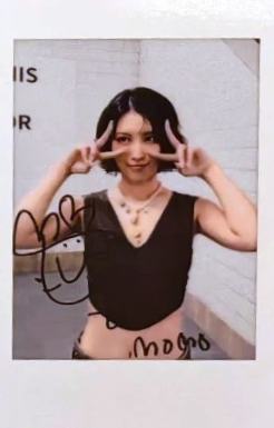 yzy上海签售2.0中签卡 桃