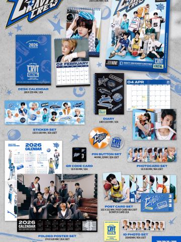 WE ARE CRAVITY CREW - 2026 SEASON’S GREETINGS