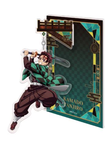 灶门炭治郎立体亚克力冰箱贴-钝感光波快闪系列