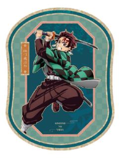 灶门炭治郎异形收藏卡-钝感光波快闪系列