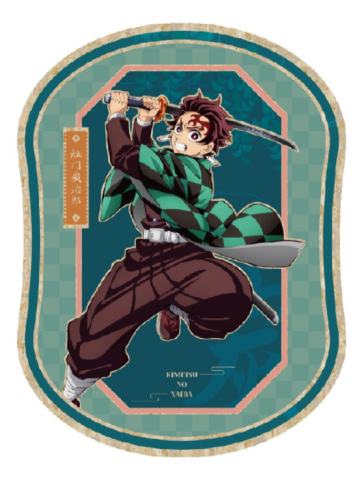 灶门炭治郎异形收藏卡-钝感光波快闪系列