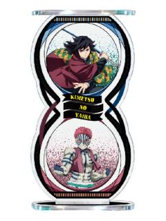 富冈义勇&猗窝座沙漏流沙立牌-钝感光波快闪系列