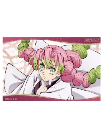 甘露寺蜜璃特典贴纸-钝感光波快闪系列