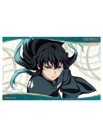 时透无一郎特典贴纸-钝感光波快闪系列