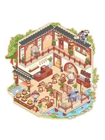 佛跳墙造景贴纸-佛跳墙·榕城古韵系列