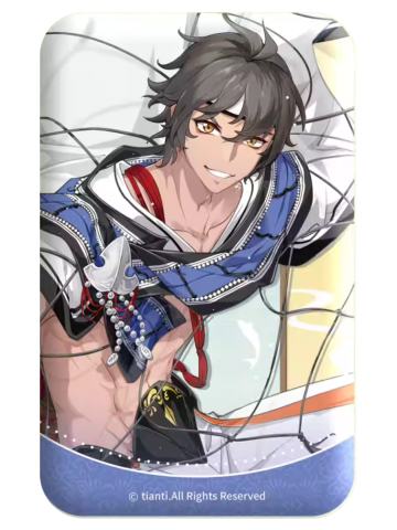 蚵仔煎方形徽章-空桑奇妙餐馆福州系列