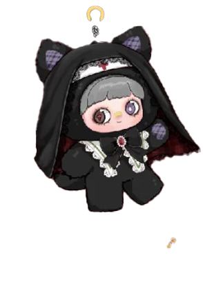 隐藏款-修女小猫