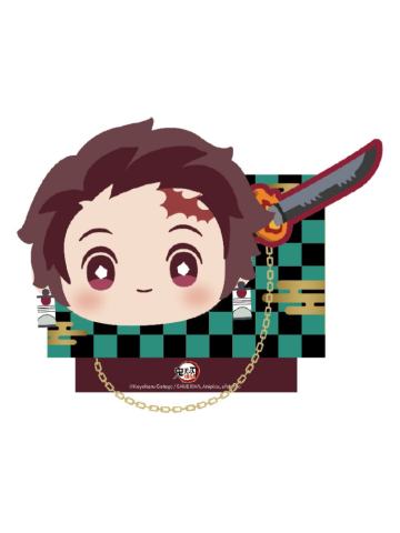 灶门炭治郎毛绒徽章-钝感光波快闪系列